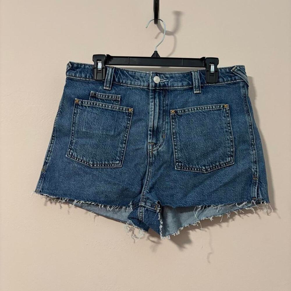We the free denim double pocket shorts size 29 women